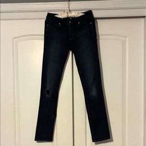 PAIGE Women's Midnight Blue Skinny Jeans size 27